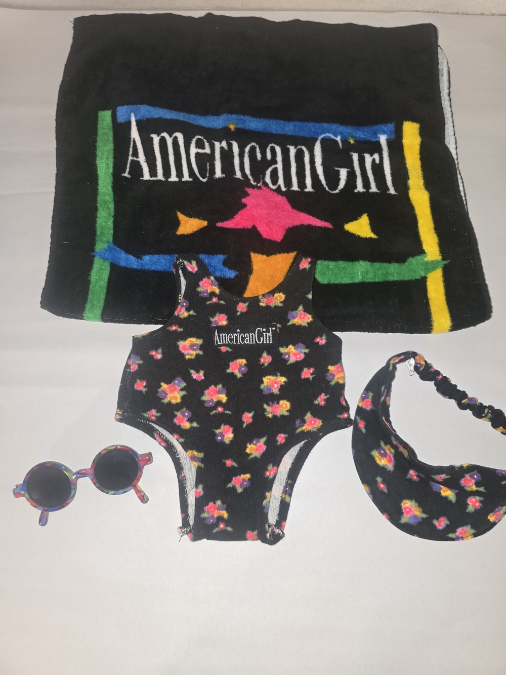 AMERICAN GIRL Miss AG Bear Beach Wear Outfit
